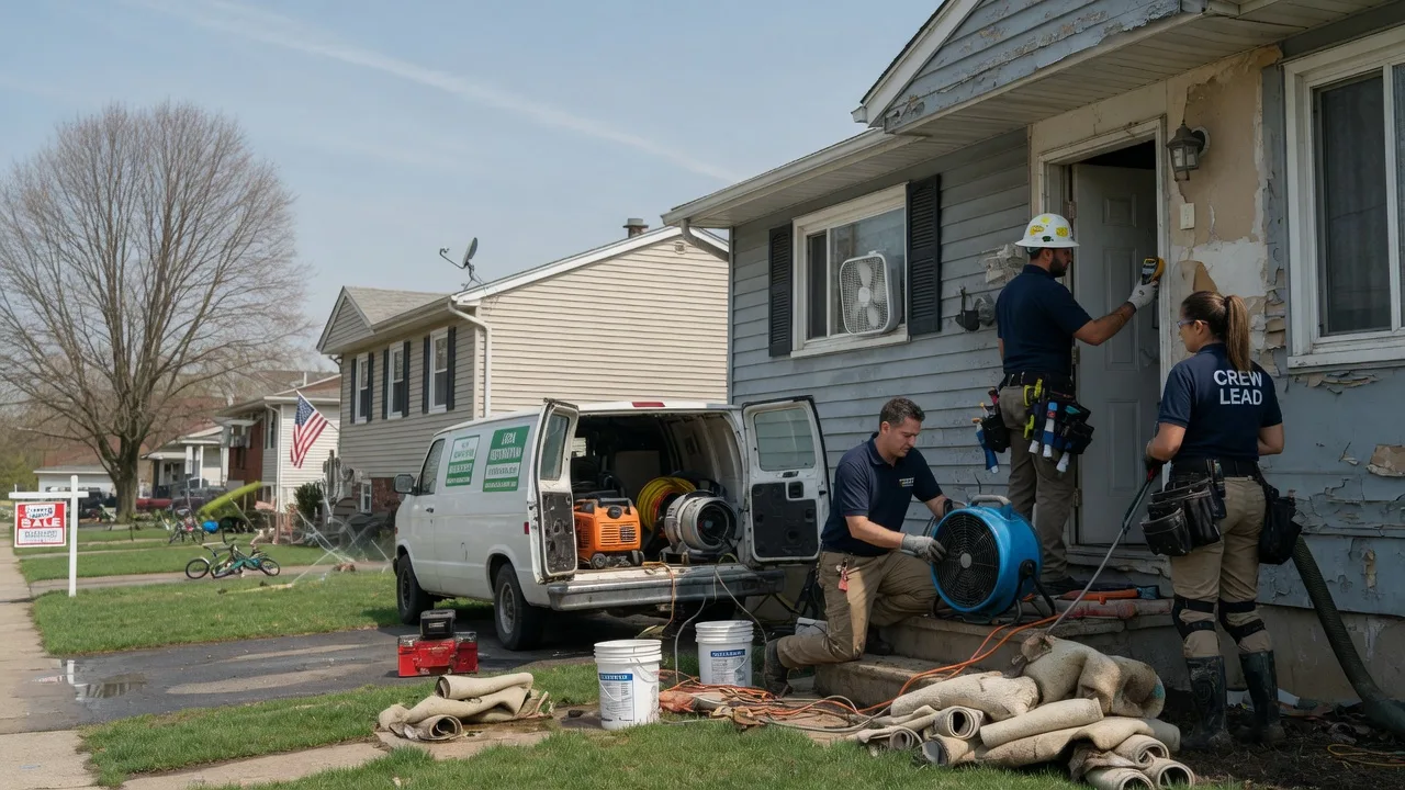 Flood Cleanup in Harpster, OH near me
