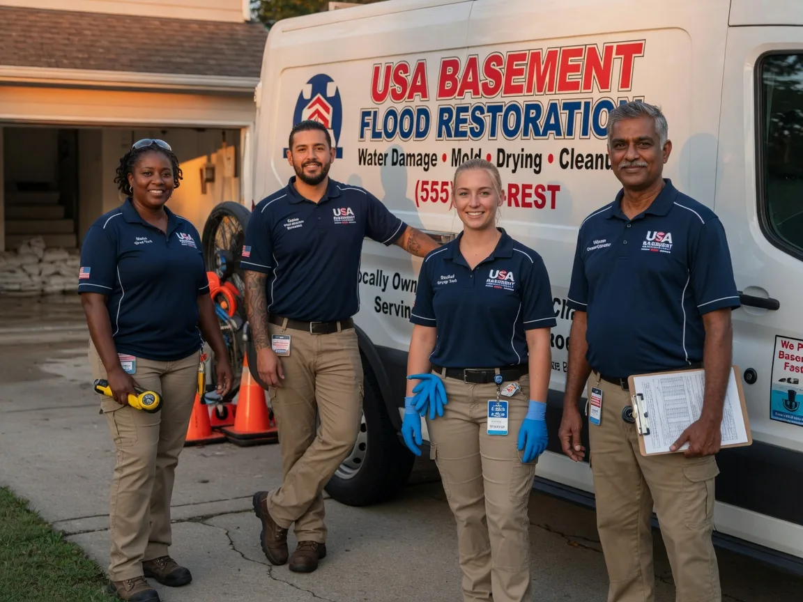 Basement Flood Cleanup company in Harpster, OH
